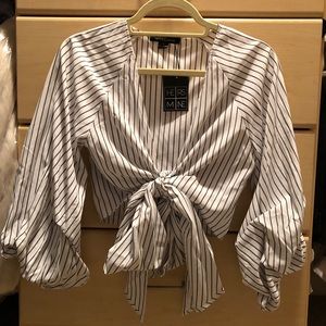 Zara Wrap Top NWT Small